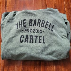NWOT The Barbell Cartel - Fern Green, Extra Large Hoodie